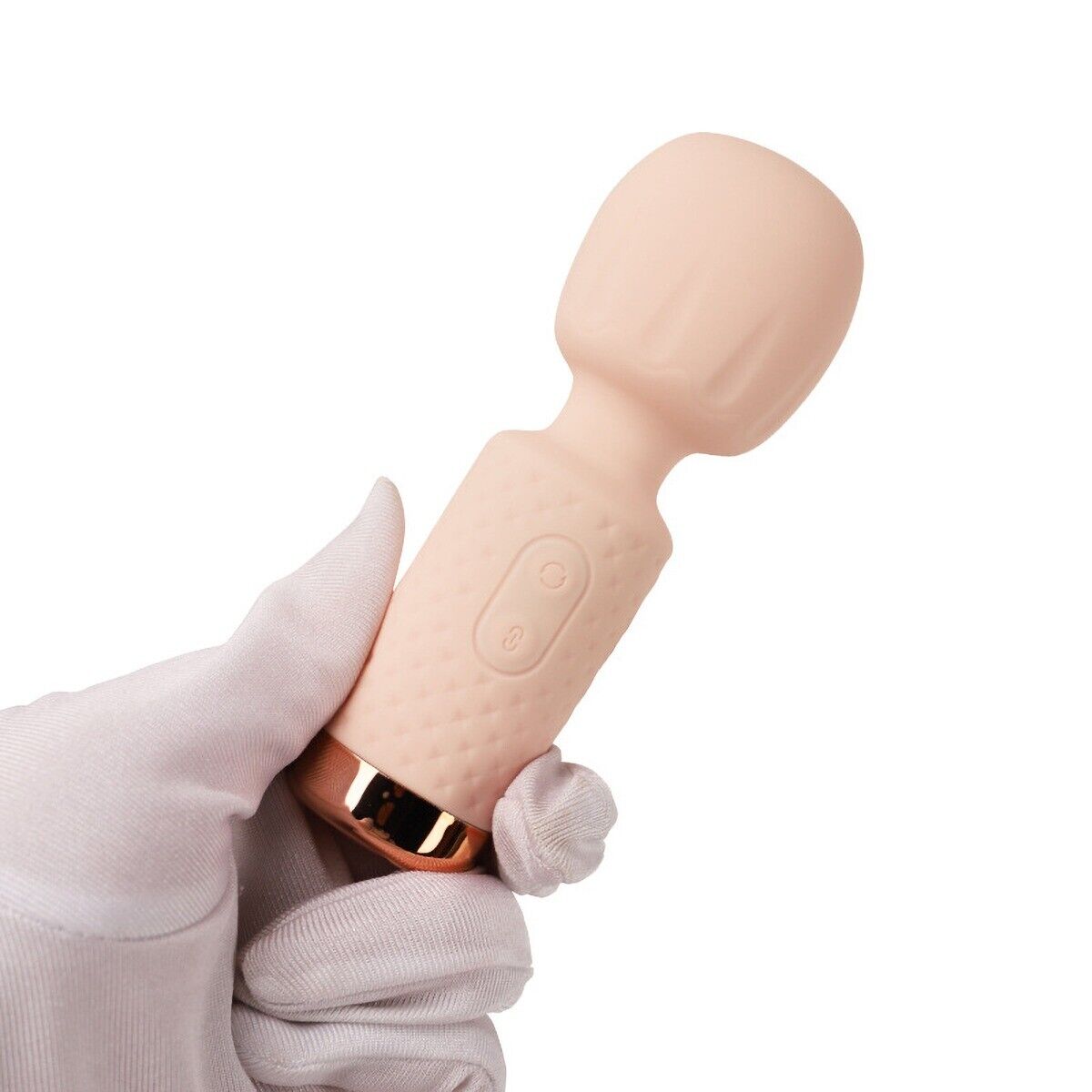 10 Function Mini Silicone Female Body Massager Wand Pocket Travel Vibrator