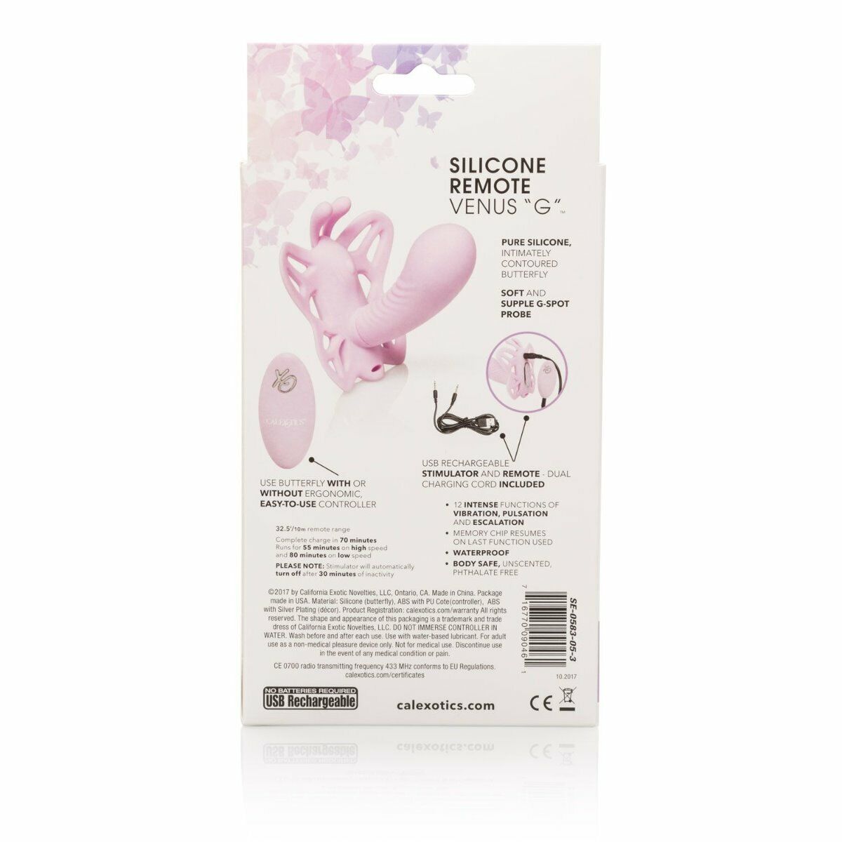 Wireless Remote Control Venus Butterfly G-spot Vibrator Sex-toy for Women