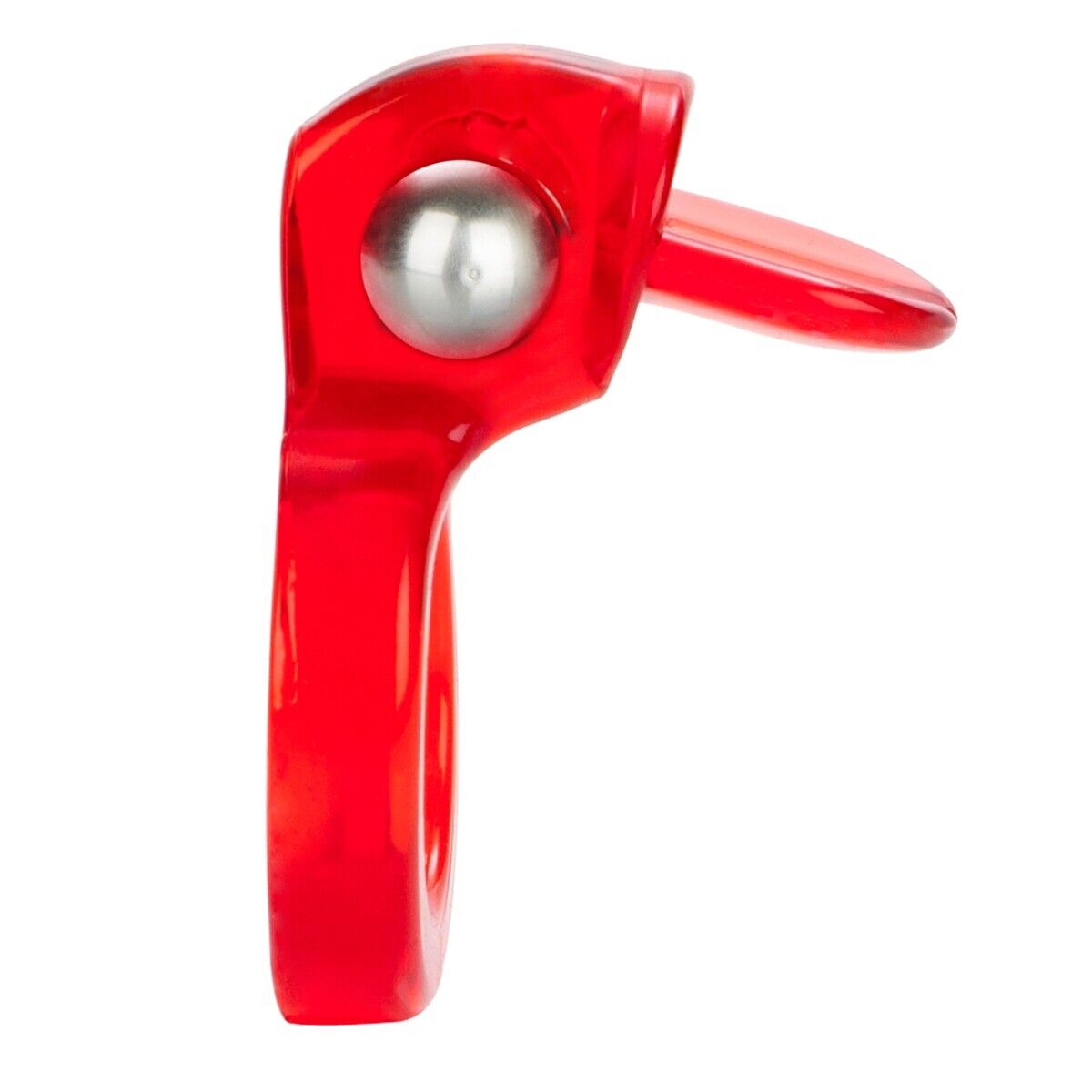 Vibrating Clit Flicker Tongue Penis Cock Ring Male Erection Enhancer Bullet Vibe