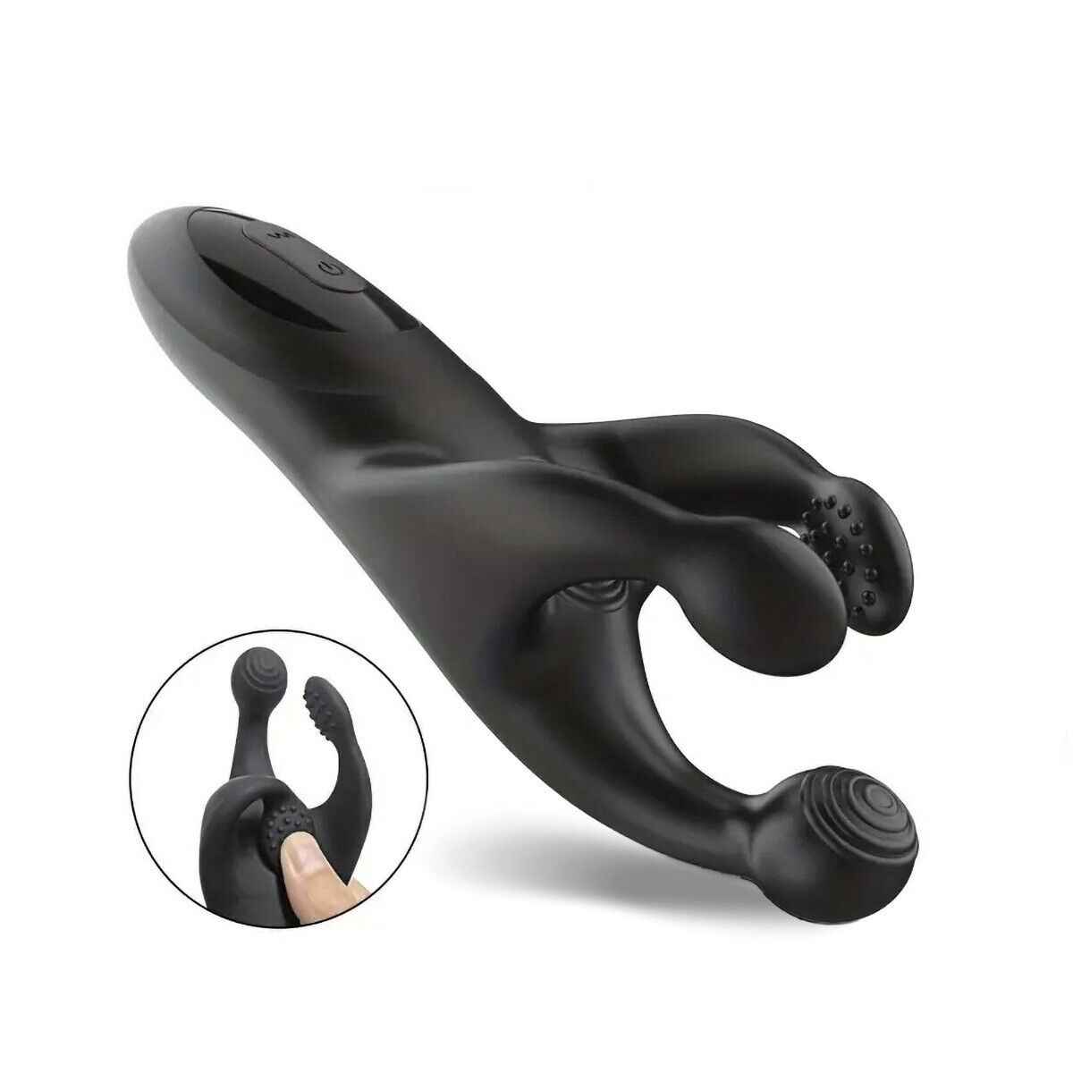 Tapping Male Penis Glans Trainer Masturbator Stroker Stamina Training Sex Toys