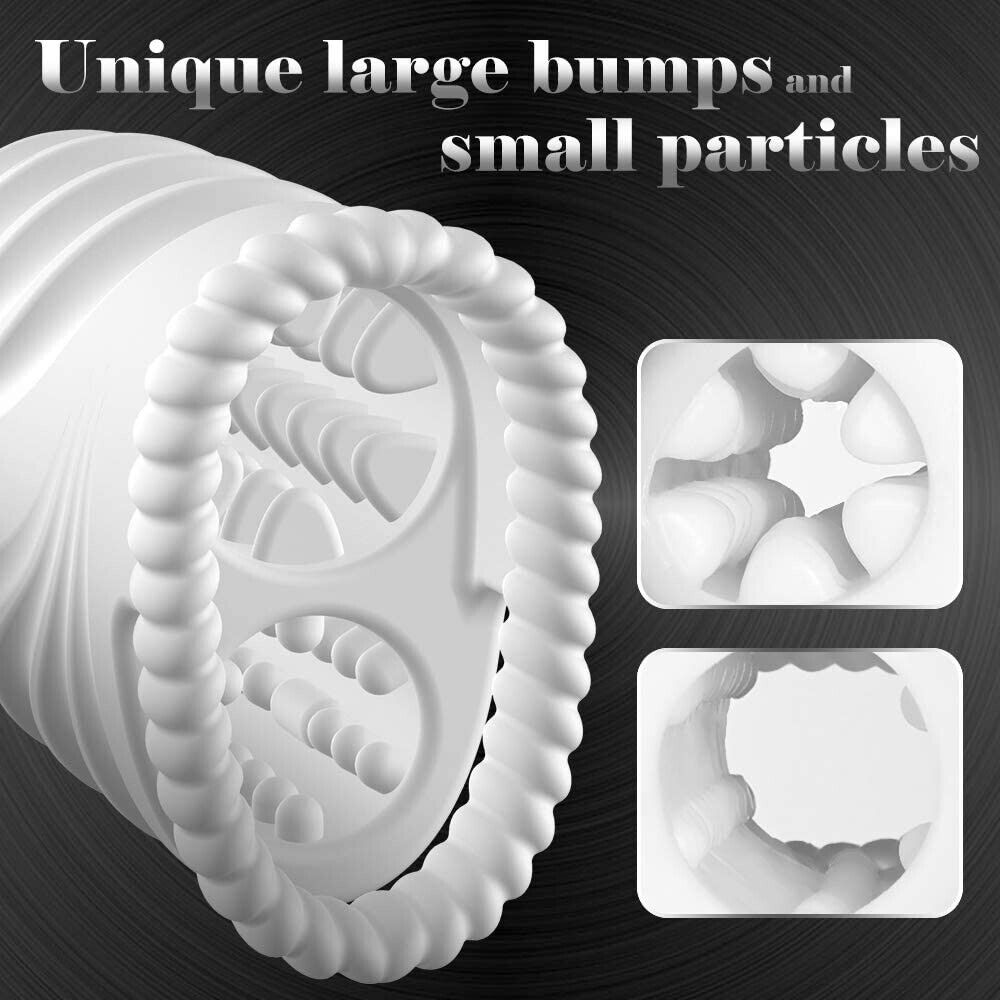 Vibrating Male Penis Stamina Cock Trainer Massager Masturbator Stroker Sleeve