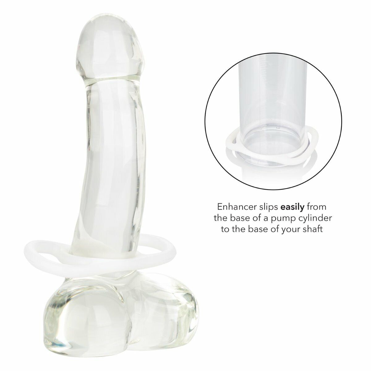 Penis Pump Commander Male Penis Erection Enhancer Cock Ring Enhancement