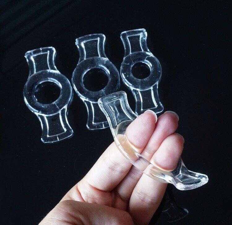 4 Stretchy Penis Enhancing Prolong Delay Cock Rings Male Erection Enhancer
