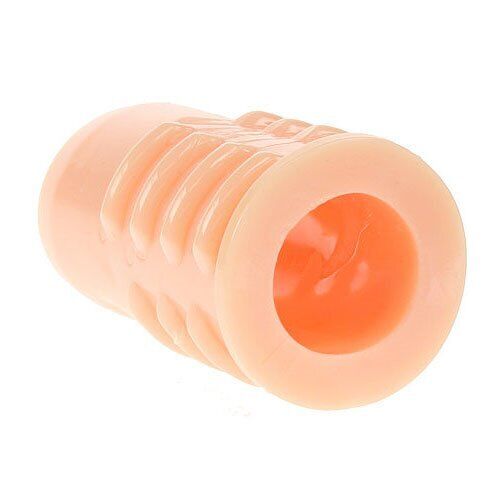 Silicone Orgasm Ridge Rider Cock Ring Penis Sleeve Extension Enlarger Add Girth