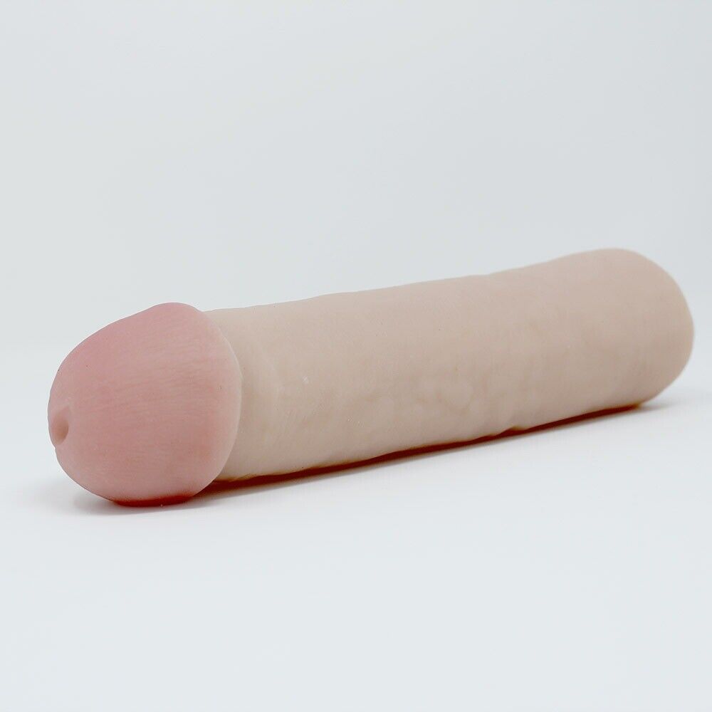 Fat Jack Penis Extender Extension Male Cock Girth Enhancer Enlarger Sleeve PPA