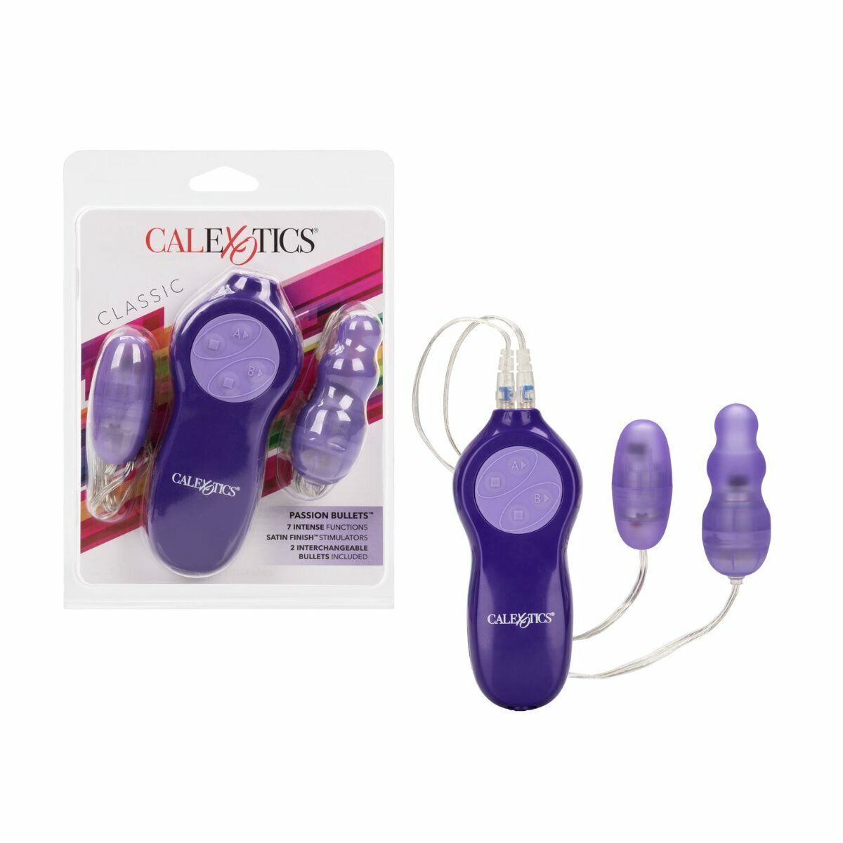 Dual Double Bullets Egg Vibe Clit Nipple Anal Vibrator Stimulator Sex-toys