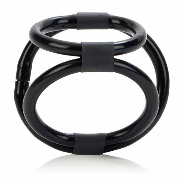 Quick Release Cock Cage Cock Balls Strap Triple Helix Male Penis Ring Enhancer