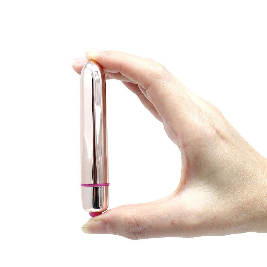 16 Mode Rose Gold Bullet Clit Vibrator Foreplay Sex Toys for Couples Women