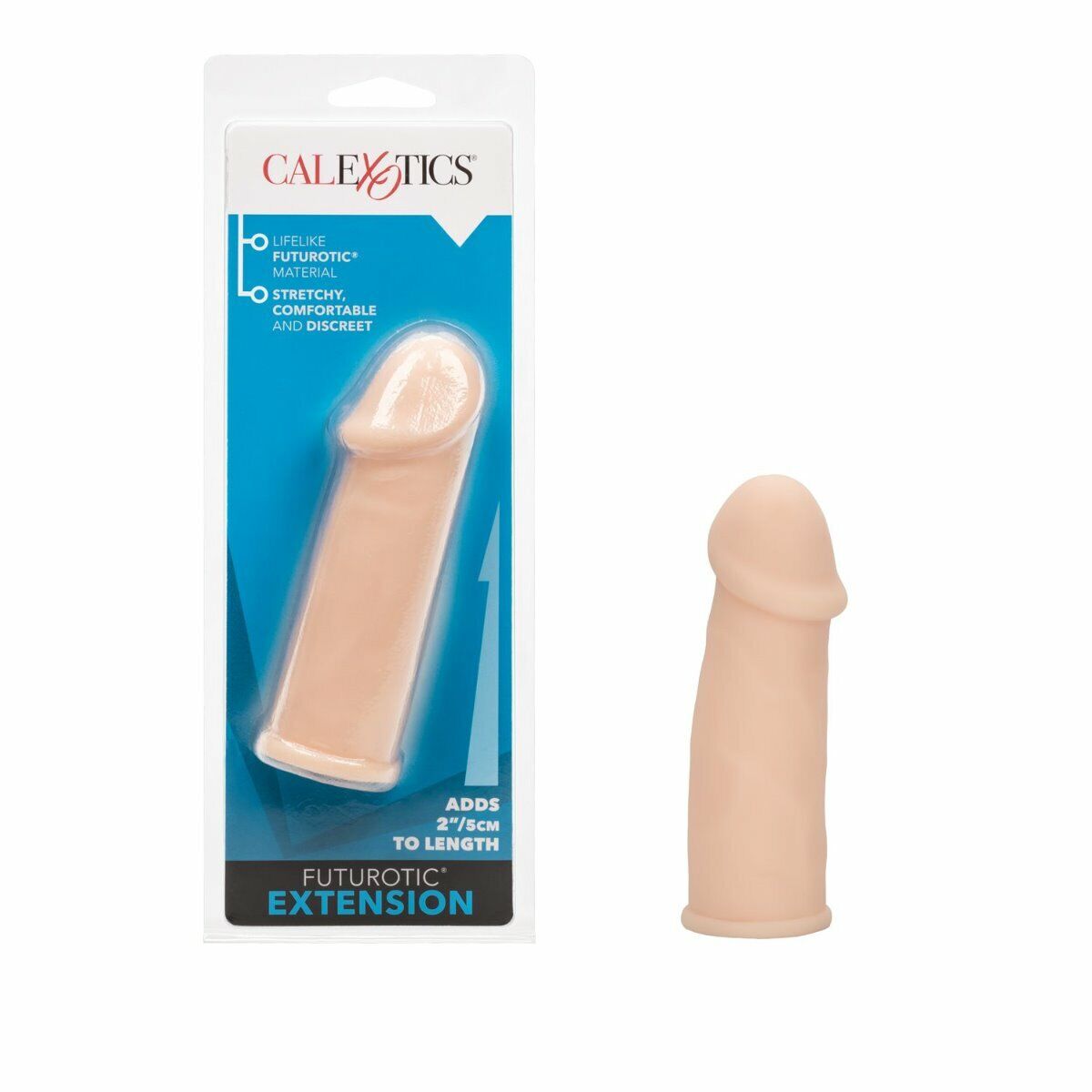 Add 2" Male Penis Extension Extender Cock Sleeve Sheath Girth Enhancer Enlarger