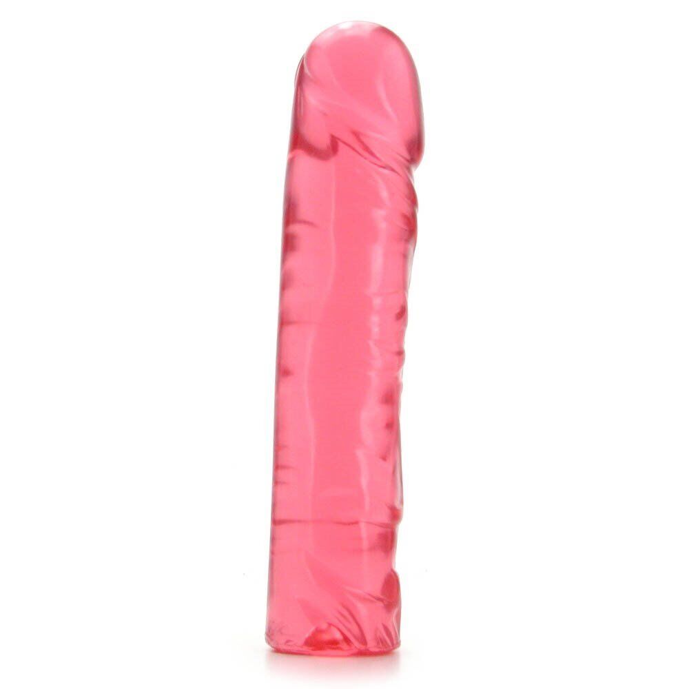 Doc Johnson Crystal Jellies 8" Jelly Realistic Anal G-spot Dildo Dong Cock Penis