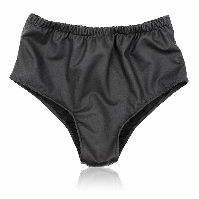 Wearable Male Underwear Shorts Brief Panty Thong + Silicone Anal Butt Plug