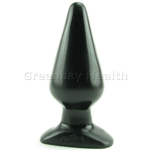 Doc Johnson Black Classic Large Butt Plug Anal Dildo Advanced Sex Toy Trainer