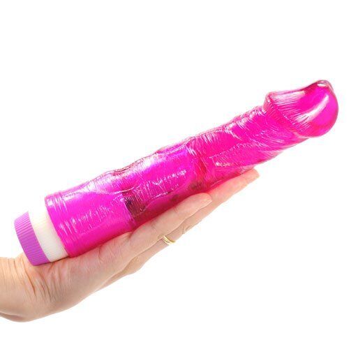 Soft Bendable Flexible Thick Realistic Clit Anal G-spot Vibrator Vibrating Dildo