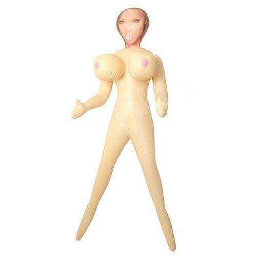 Big Boob Busty Babe Inflatable Blow Up Love Sex Doll Bachelor Party Gag