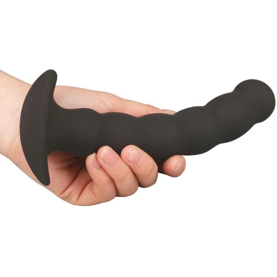 Wearable Silicone P-spot Anal Beads Butt Plug Probe Prostate Massager