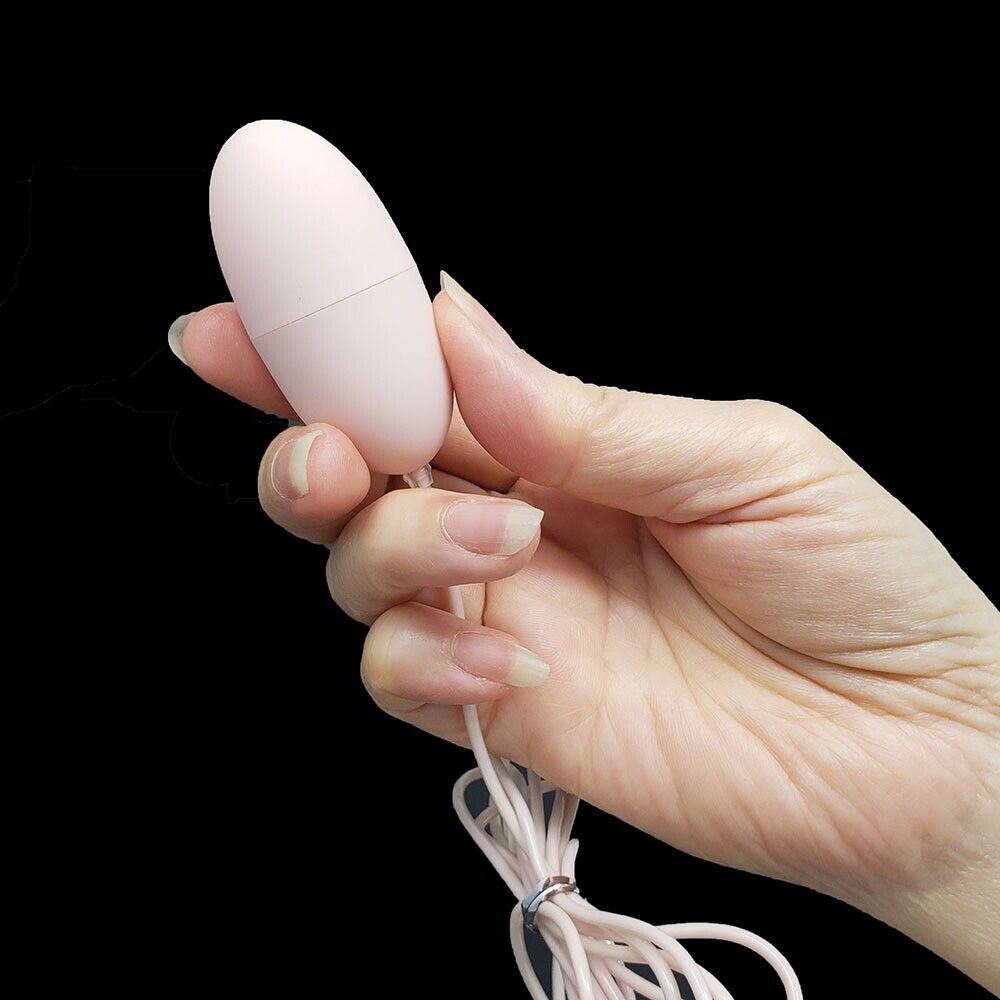Rechargeable Clitoral Anal Double Play Vibrator Bullet Anal Beads Sex Toys