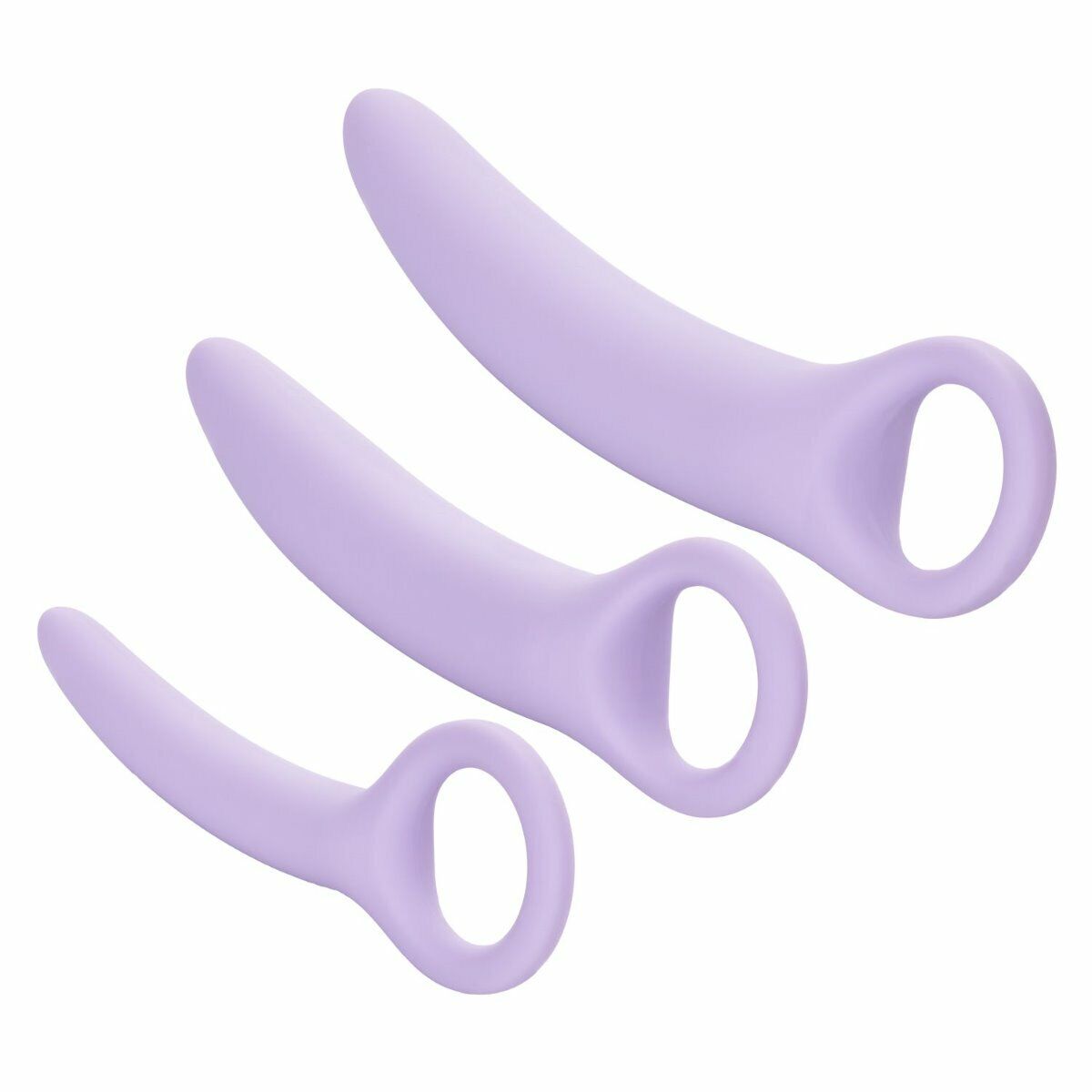 Dr Laura Berman Alena Set of 3 Silicone Dilators Pelvic Muscles Kegel Exerciser