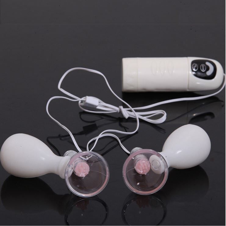 Vibrating Breast Nipple Sucker Stimulator Vibrator Massager Sex-toys for Women