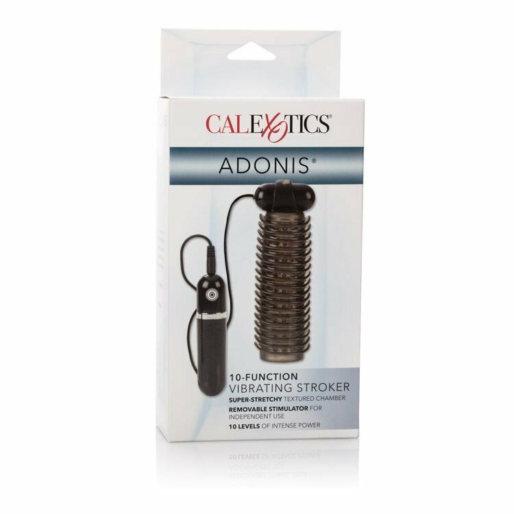 Adonis Vibrating Penis Stroker Sleeve Blow Job Oral Sex Male Masturbator