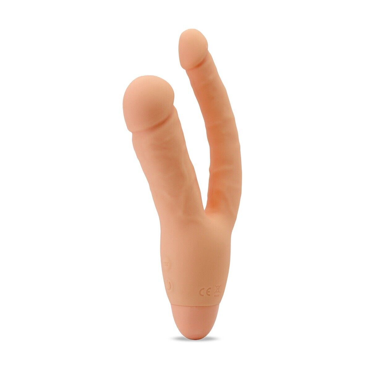 Vaginal Anal G-spot Dual Double Penetration Vibrator Dildo Dong DP Sex Toys