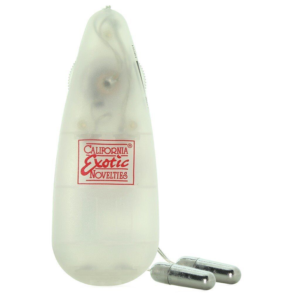 Discreet Dual Heated Warming Double Bullet Vibe Vibrator Sex-toys for Women