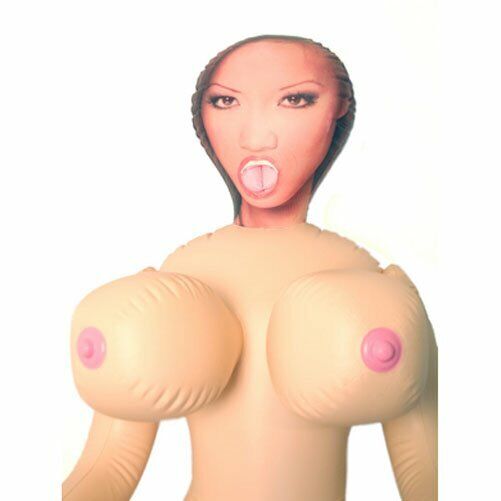Big Boob Busty Babe Inflatable Blow Up Love Sex Doll Bachelor Party Gag