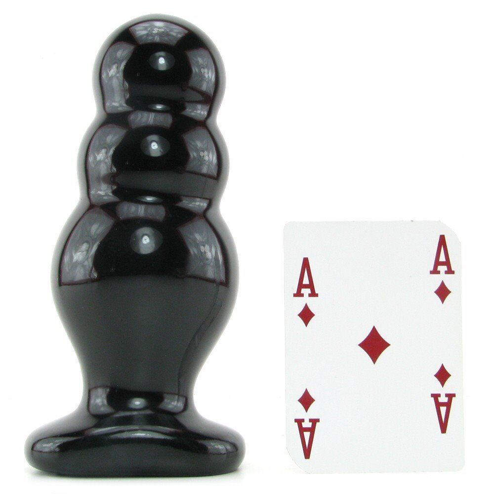 Doc Johnson TitanMen Trainer Tool No 4 Anal Sex Play Butt Plug Beads Dildo Dong