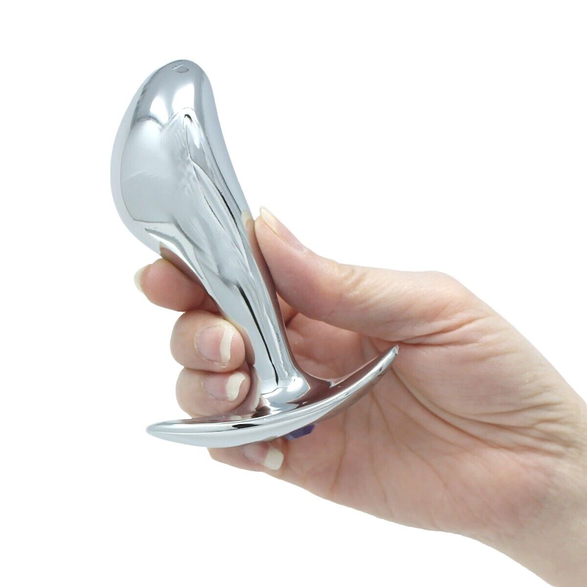 Metal Steel P-spot Anal Probe Butt Plug Male Orgasm Prostate Massager Stimulator