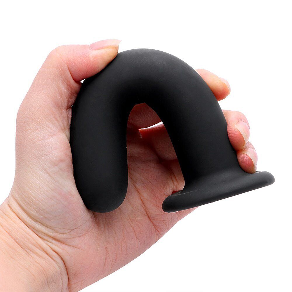 Smooth Silicone Anal G-spot Dildo Strap On Set Sex-toys for Women Lesbian Couple