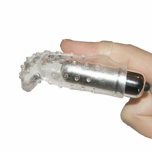 Vibrating Frisky Finger Massager Clit Climax Vibe Vibrator Light Up Bullet