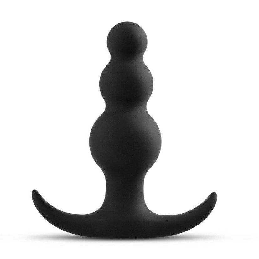 Beaded Silicone Anal Butt Plug Male Prostate Massager Anal Play Sex Toys