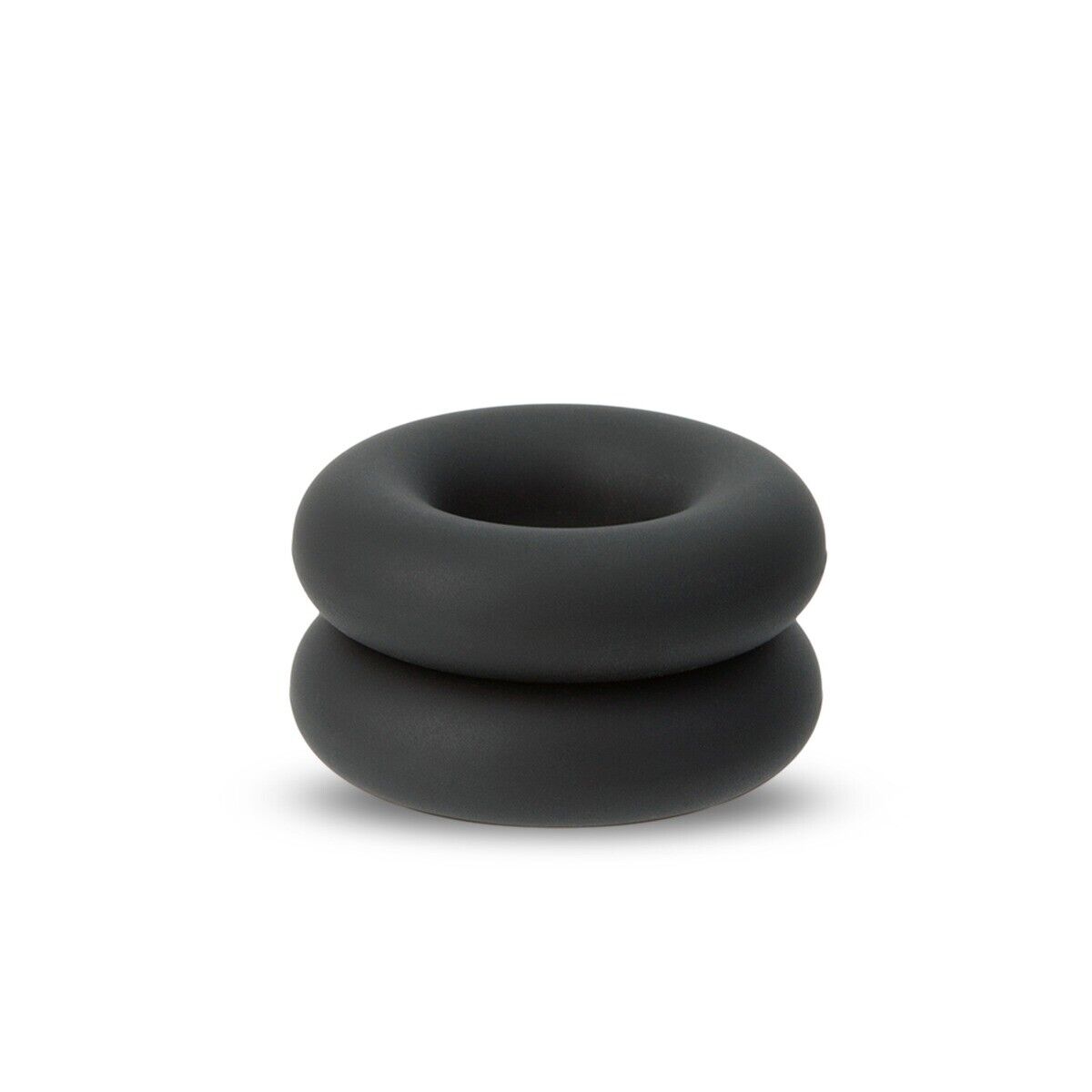 2 Stretchy Thick Donut Silicone Male Penis Enhancer Prolong Delay Sex Cock Ring