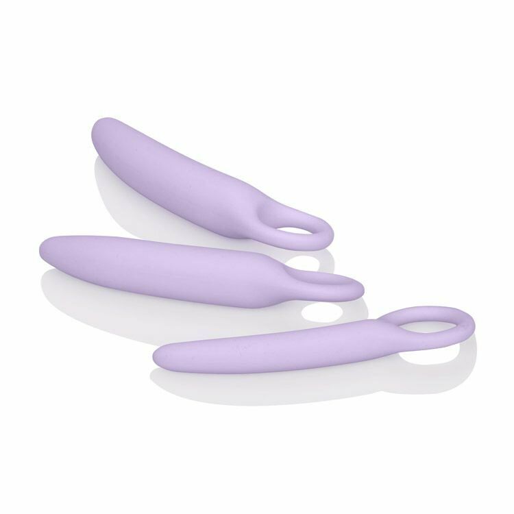 Dr Laura Berman Alena Set of 3 Silicone Dilators Pelvic Muscles Kegel Exerciser