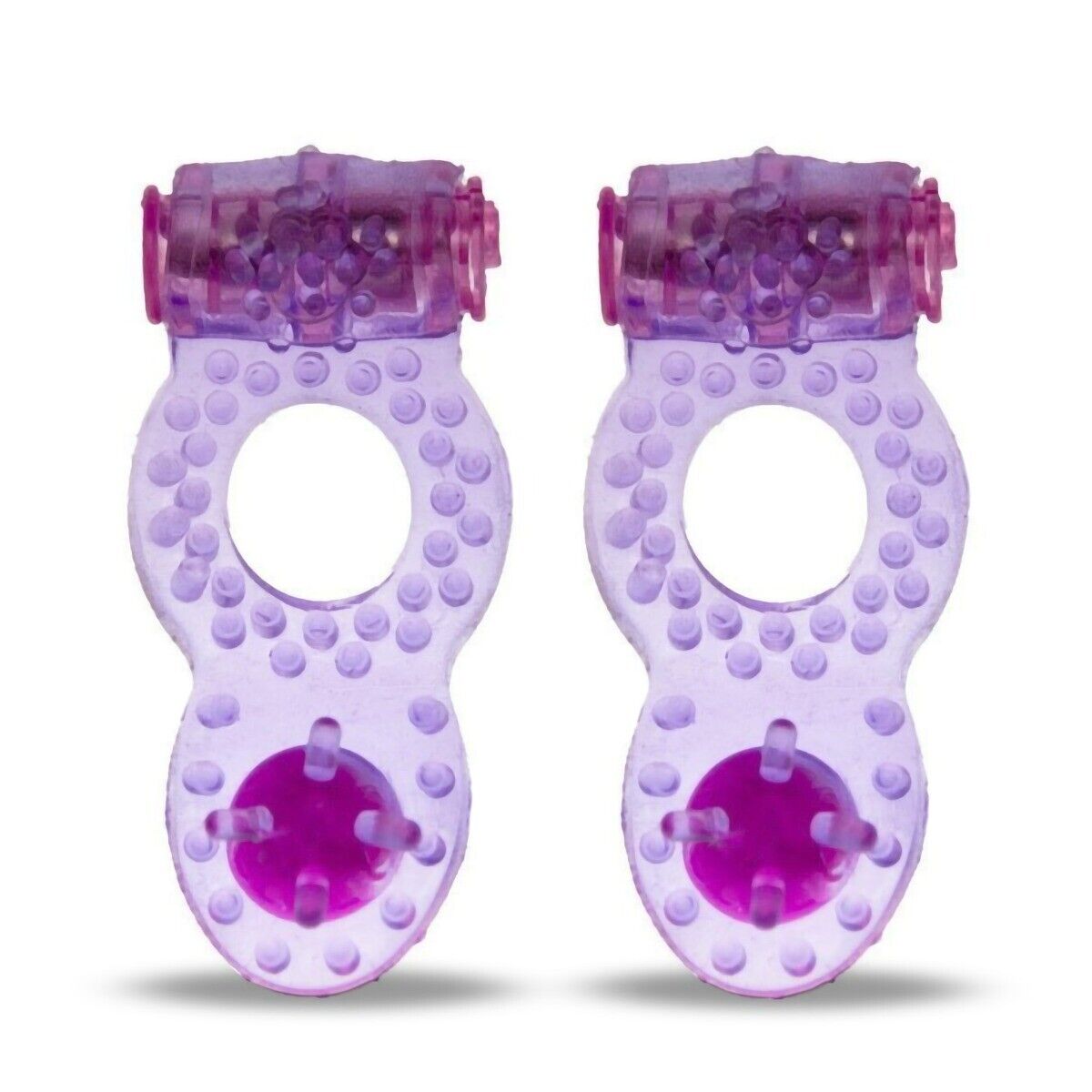 2PK Power O Vibrating Male Penis Cock Ring Couple Lover Sex Enhancer Toys