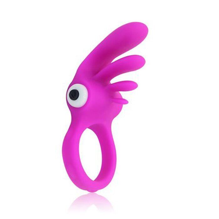 Silicone Vibrating Clit Stimulator Penis Enhancer Cock Ring Sex-toys for Couples