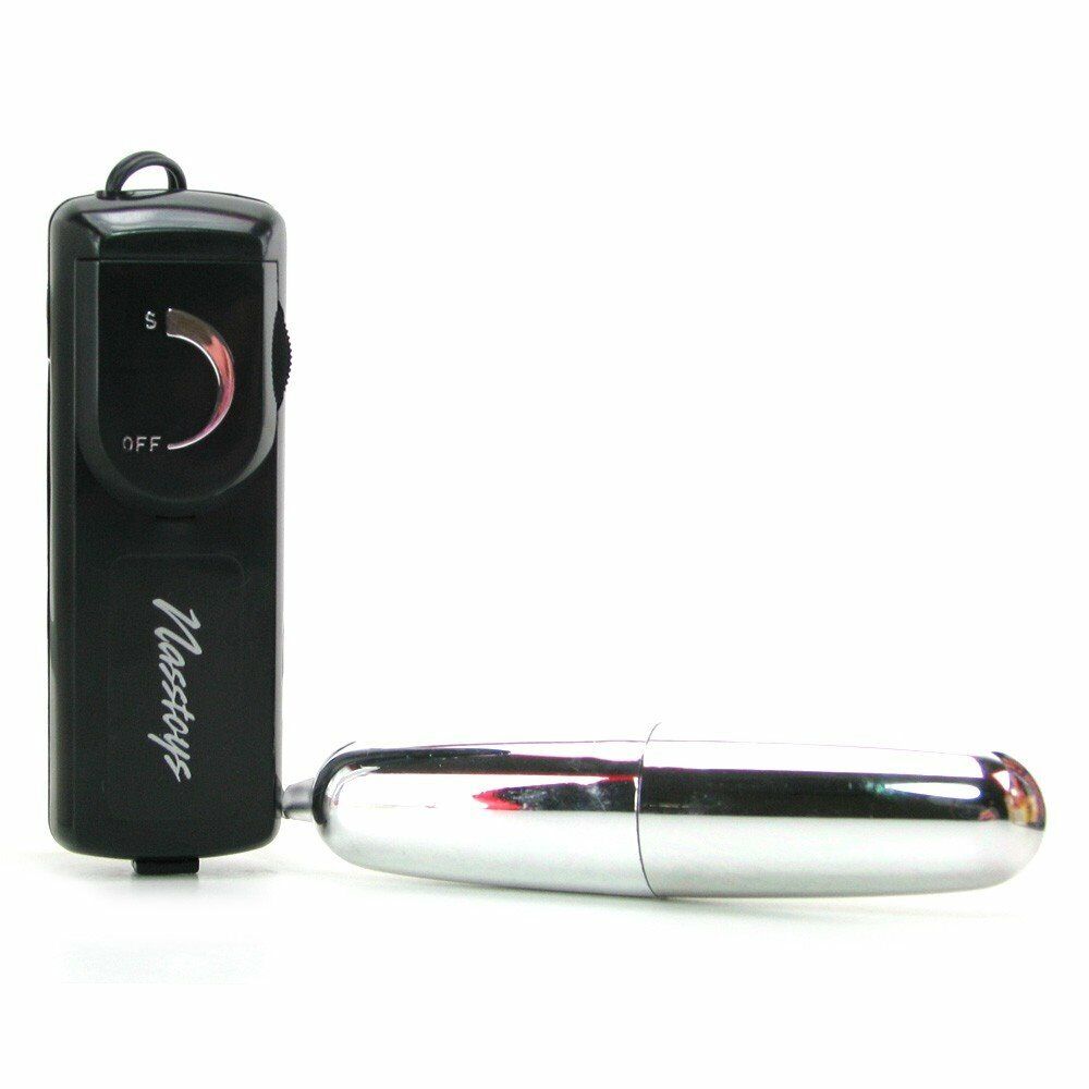 Vibrating Slim Silver Ultra Bullet Vibe Vibrator Couple Foreplay Orgasm Sex Toy