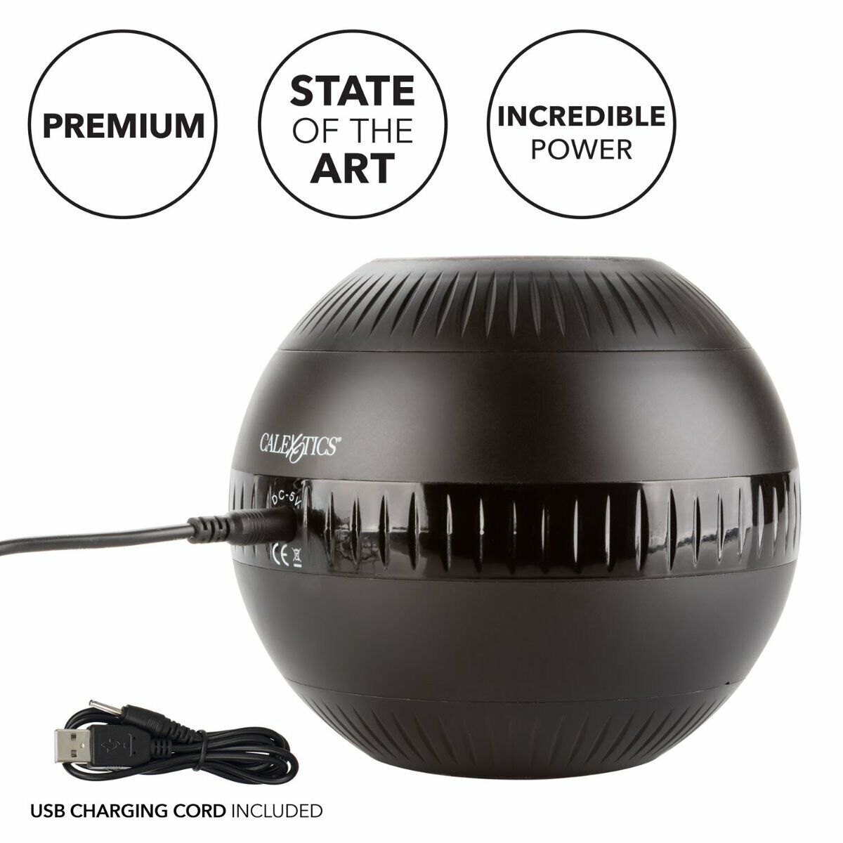 Optimum Power Masturball Vibrating Compressing Male Masturbator Penis Trainer