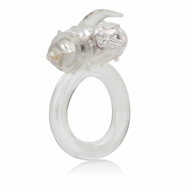 Reusable Vibrating Climax Cock Ring Penis Erection Keeper Enhancer Prolong Delay