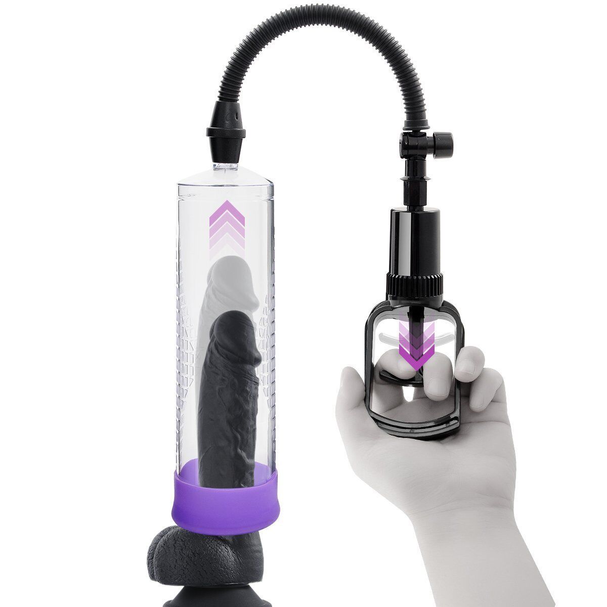 Beginner Vacuum Suction Male Penis Pump Enlarger Enhancer Extender Enhancement