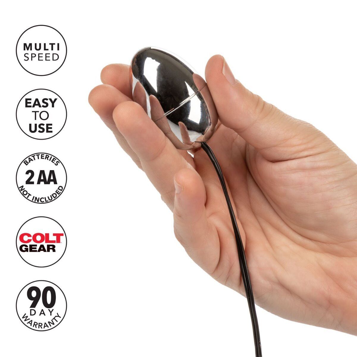 COLT Multi-Speed Powerful Vibrating Bullet Discreet Clit Anal Climax Egg Vibe