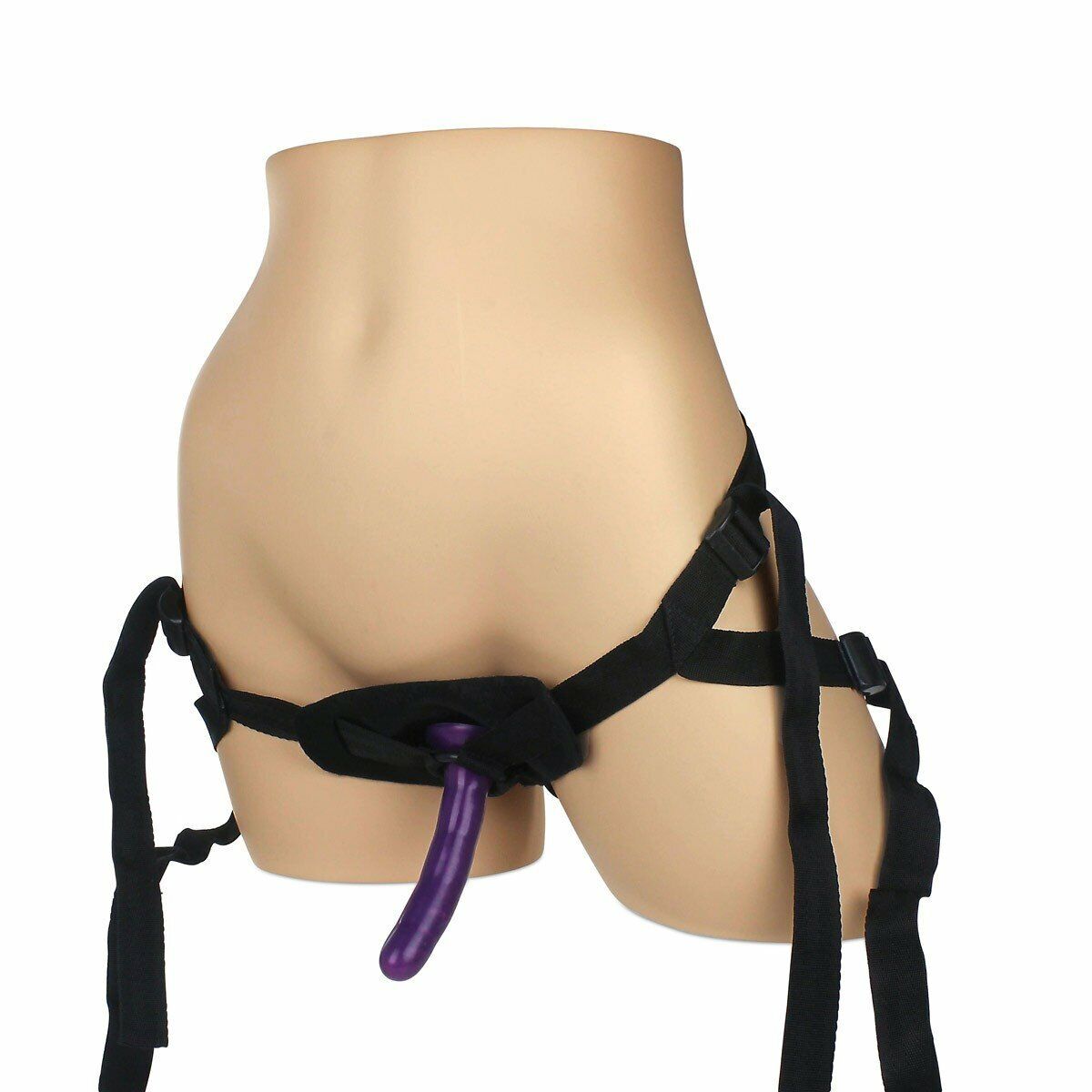 Sportsheets New Cummers Strap On Kit Harness G-spot Anal Dildo Beginner Sex Toy