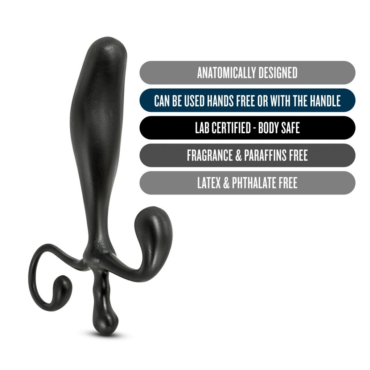 Men Male Prostate Stimulator P-Spot Massager Anal Butt Plug Probe Sex Toy