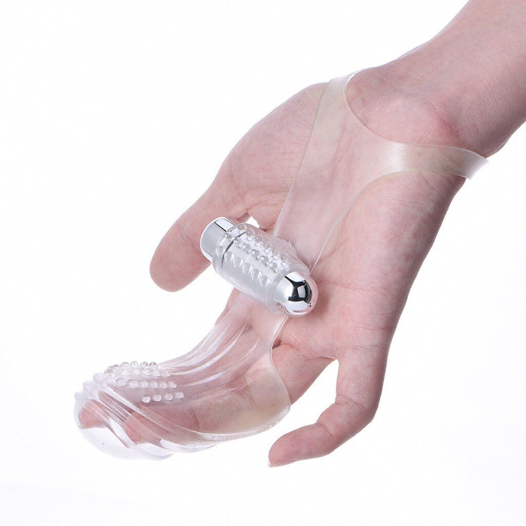 Finger Banger Massager G-spot Vibrator Fingering Sex-toys for Women Couples