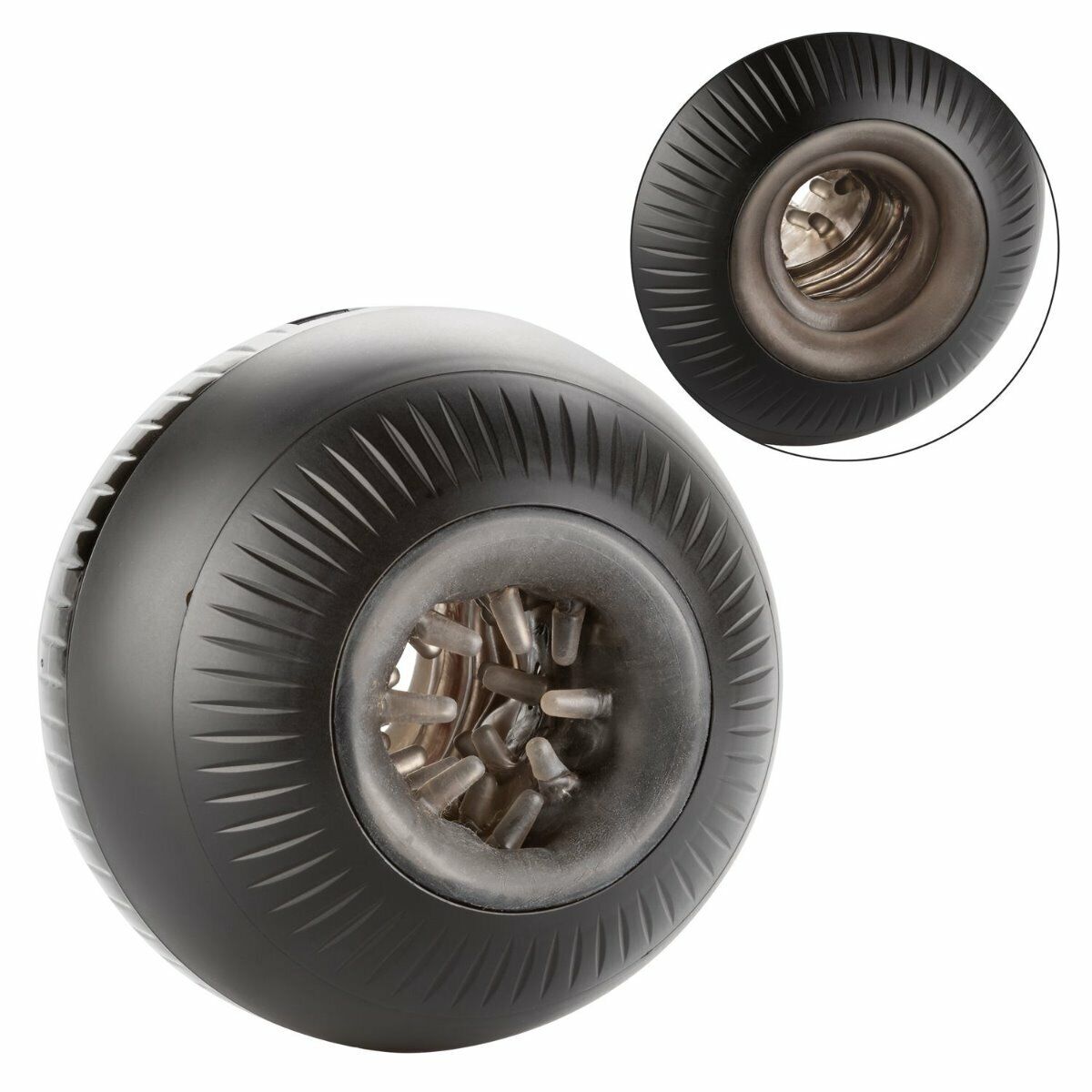 Optimum Power Masturball Vibrating Compressing Male Masturbator Penis Trainer