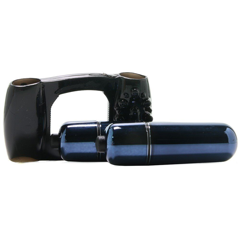 Dual Motor Vibrating Male Penis Erection Enhancer Cock Ring Sex-toys for Couples