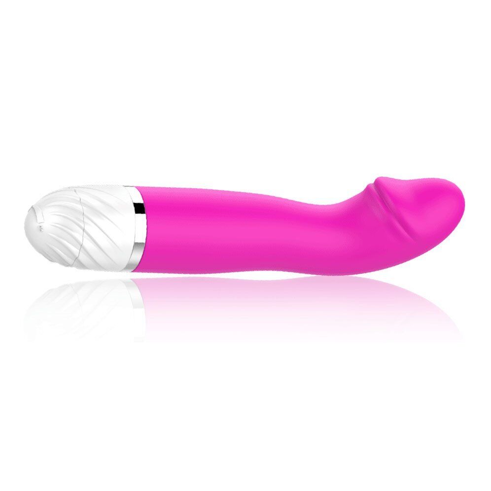 Silicone Flexible Realistic Anal Clit G-spot Vibrator Massager Sex Toy for Women