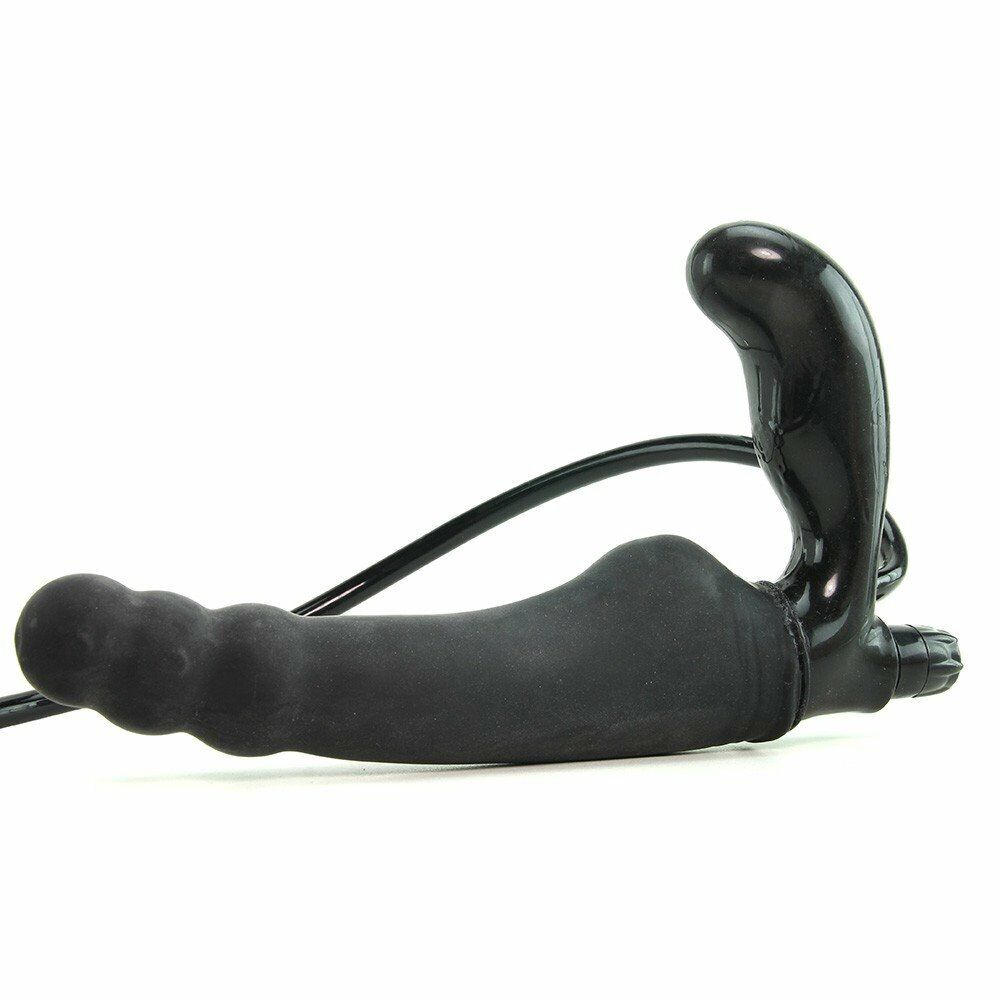 Mack Tuff Vibrating Inflatable Enforcer Strapless Strap-on G-spot Dildo Dong