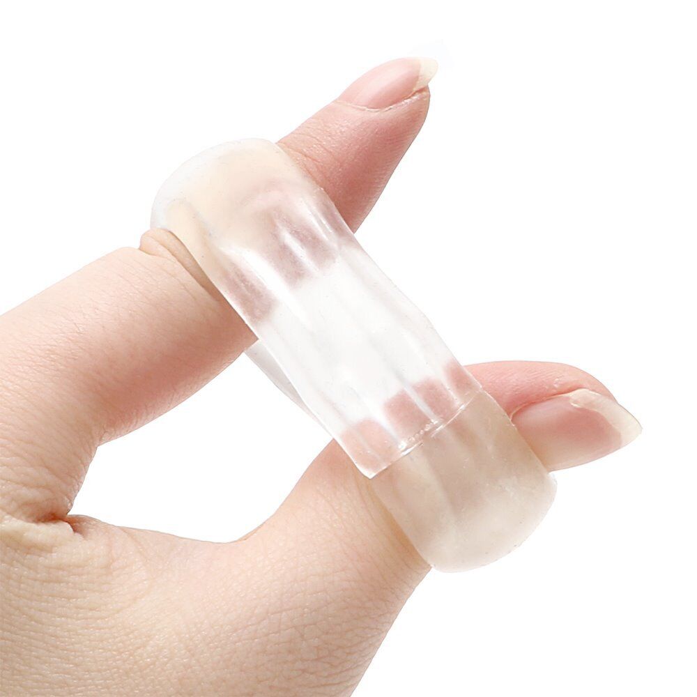 3 Soft Stretchy Thick Donut Penis Cock Ring Erection Keeper Enhancer Prolong Sex