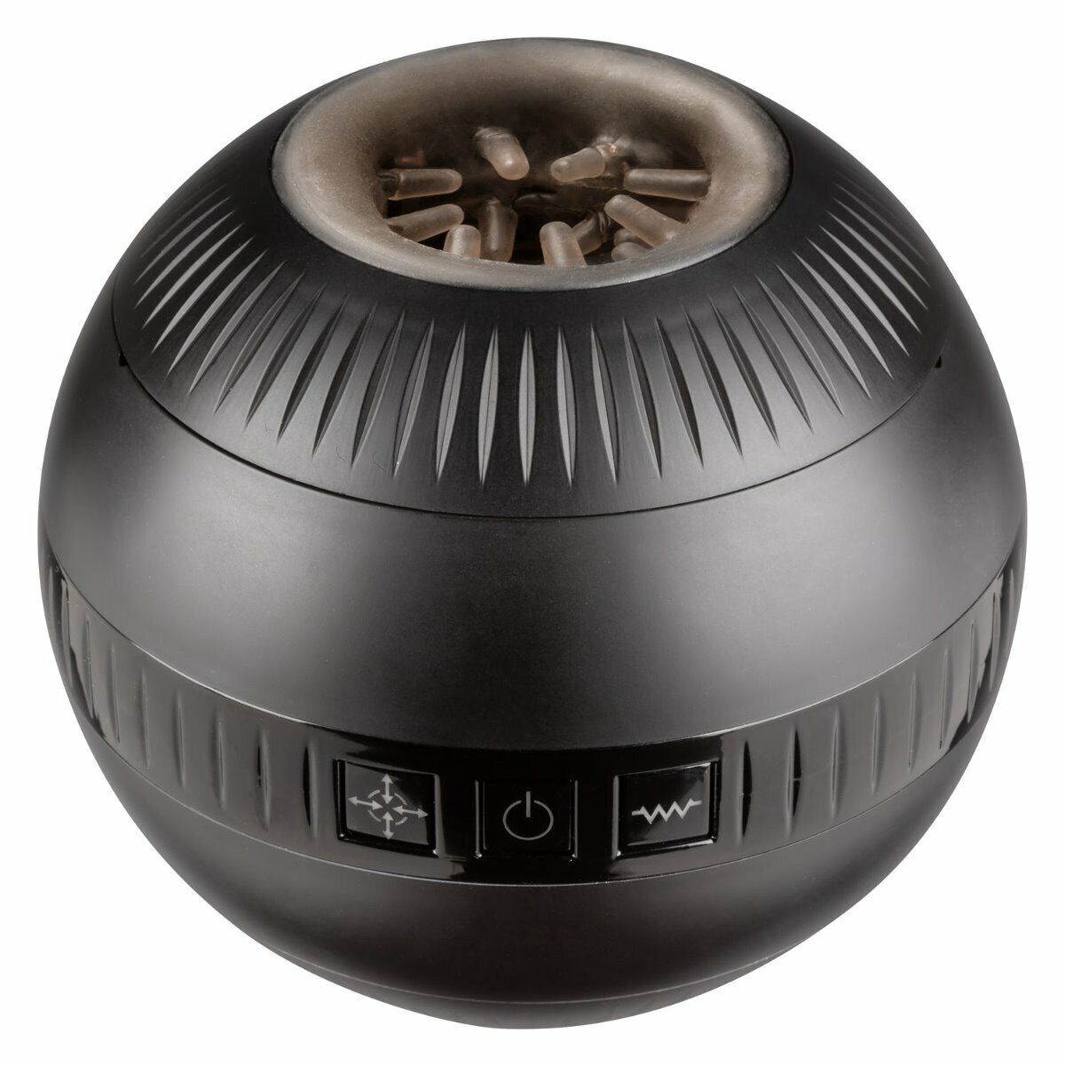 Optimum Power Masturball Vibrating Compressing Male Masturbator Penis Trainer