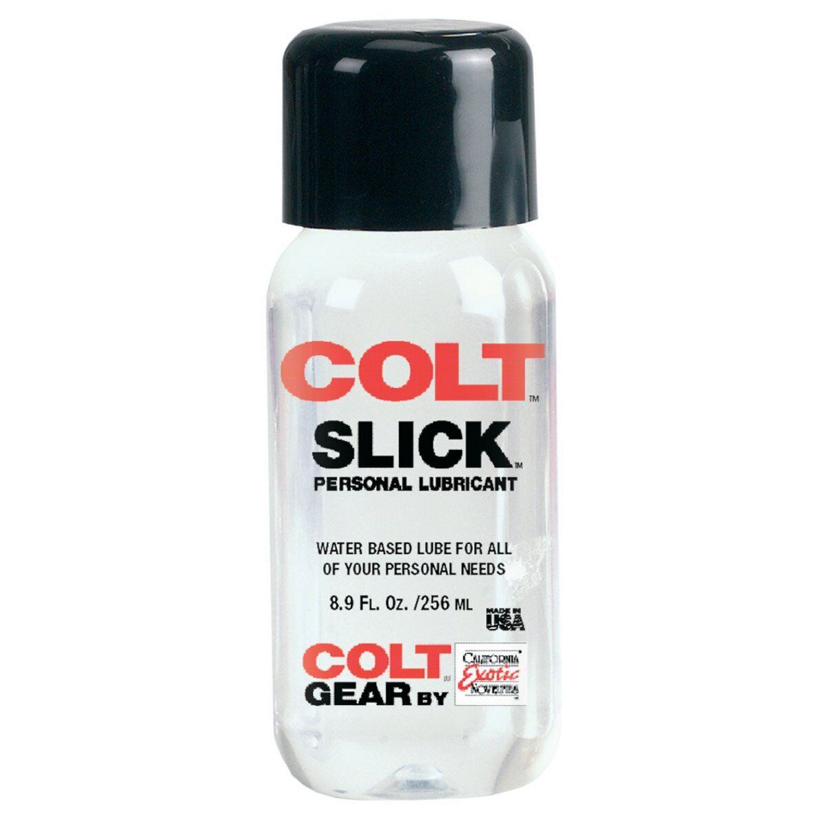 Colt Slick Personal Lubricant Water Based Massage Lube Body Glide 8.9 Oz